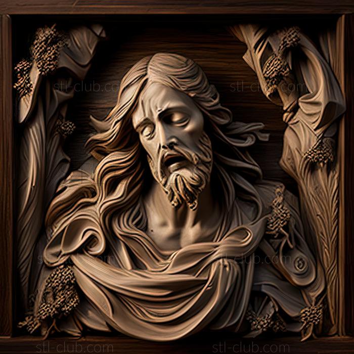 3D model st jesus (STL)